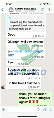 Irackí lekári sú s naším plochým panelom röntgenového detektora veľmi spokojní